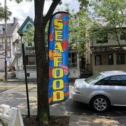 Chestnut St Seafood - Seafood flag