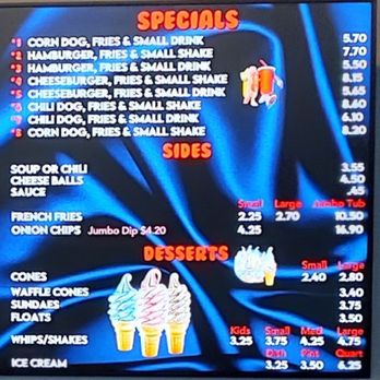 Billy Boy Drive Thru - Updated menu April 2024 - American Near Me - Sioux City, Iowa