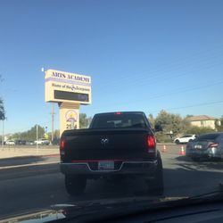 PLC Charter Schools - Look at that line, even with a cop at every intersection controlling traffic
