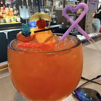 Joe's Crab Shack - Custom Drink - Paradise Bowl - Seafood Near Me - Fort Worth, Texas