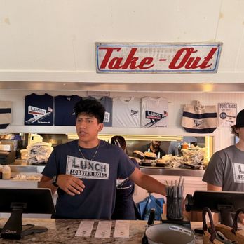 LUNCH Lobster Roll - Let buster Rolls - Seafood Near Me - Amagansett, New York
