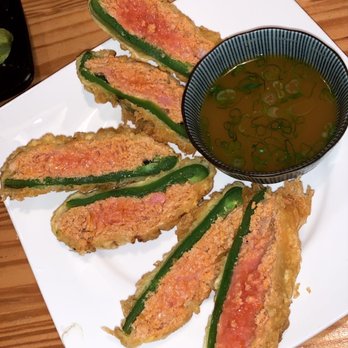 Kaigen - Spicy tuna stuffed jalapeños - Japanese Near Me - Orange, California Kaigen - Spicy tuna stuffed jalapeños - Japanese Near Me - Orange, California