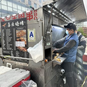 Xinjiang BBQ Cart #2 - Most skewers $2. Great cheap eats in Flushing. - Chinese Near Me - Flushing, New York