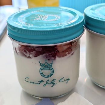 Coconut Jelly King - Strawberry flavored one was just ok! - Desserts Near Me - Alhambra, California Coconut Jelly King - Strawberry flavored one was just ok! - Desserts Near Me - Alhambra, California