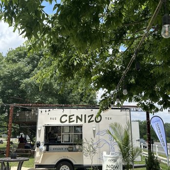 Cenizo - a food truck parked under a tree - Coffee & Tea Near Me - Austin, Texas