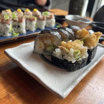 Okane - Crunchy Hamachi Roll - Sushi Bars Near Me - San Francisco, California Okane - Crunchy Hamachi Roll - Sushi Bars Near Me - San Francisco, California