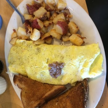 Eggs Up Grill - Philly cheesesteak omelette - Breakfast & Brunch Near Me - Myrtle Beach, South Carolina
