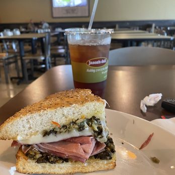 Jason's Deli - Muffalatta and they have a great salad bar. Plus the ice cream is free with your meal. - Delis Near Me - Lakeland, Florida