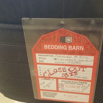 Bedding Barn - It's NOT a legal floor sample if the law tag has been removed and sent to the manufacturer for credit. Example of fraud mentioned above. - Furniture Stores Near Me - Boynton Beach, Florida