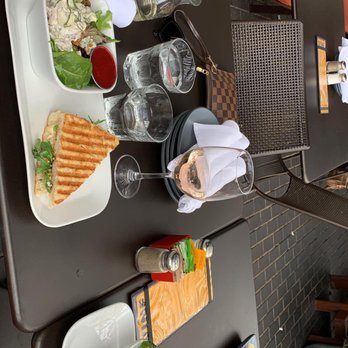 Postino Heights - pick two chicken and mozzarella panini w chicken raspberry salad - Wine Bars Near Me - Houston, Texas Postino Heights - pick two chicken and mozzarella panini w chicken raspberry salad - Wine Bars Near Me - Houston, Texas