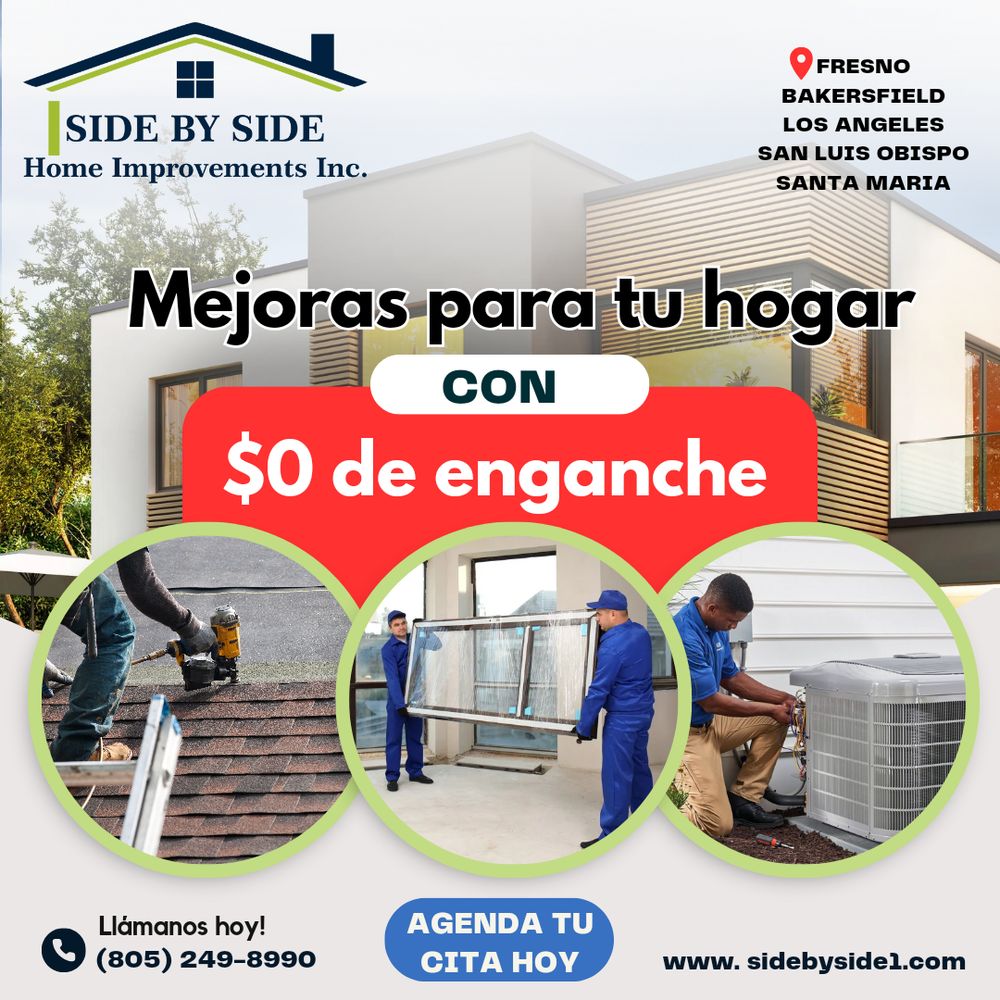 Slide of Side By Side Home Improvements