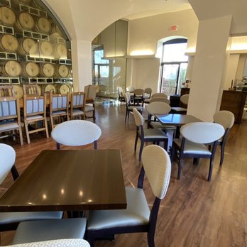 Gruet Winery - a dining room with tables and chairs - Wineries Near Me - Albuquerque, New Mexico