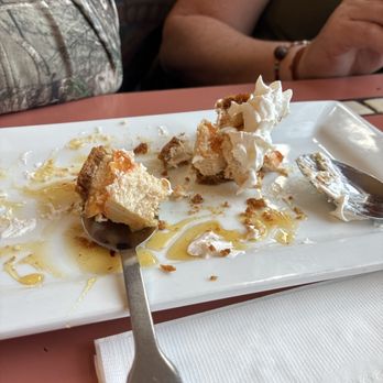 Harbor Grill - Peach cobbler cheesecake. - Steakhouses Near Me - Homer, Alaska Harbor Grill - Peach cobbler cheesecake. - Steakhouses Near Me - Homer, Alaska