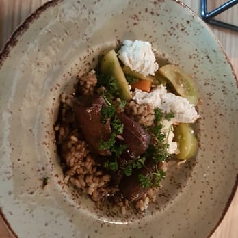 Mr.P - Lamb, goats cheese, green tomatoes, carrot and grains/rice with sultanas. Yum! - Asian Fusion Near Me - Göteborg, O Mr.P - Lamb, goats cheese, green tomatoes, carrot and grains/rice with sultanas. Yum! - Asian Fusion Near Me - Göteborg, O