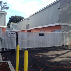 Santa Cruz Self Storage - Key card secure entry with on site manager