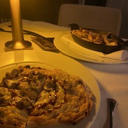 Lake Mary Social - Duck pizza, duck and Gouda fries