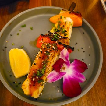 The Moderne - Chilean Sea bass skewer - Tapas/Small Plates Near Me - Orlando, Florida The Moderne - Chilean Sea bass skewer - Tapas/Small Plates Near Me - Orlando, Florida