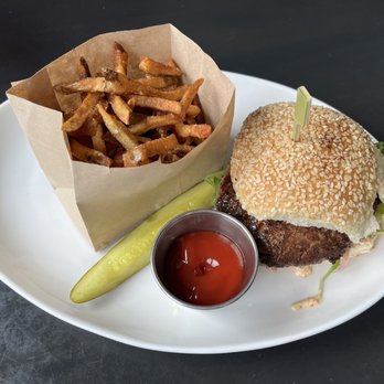 Black Lamb - Lamb Burger - New American Near Me - Boston, Massachusetts