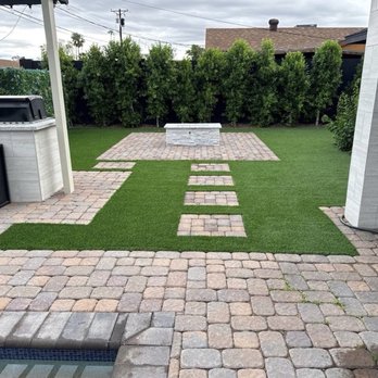 Diamond Stone & Synthetic Grass - Fire pit, pavers, artificial turf - Masonry/Concrete Near Me - Phoenix, Arizona
