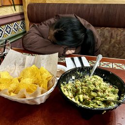 Tableside guacamole is amazing!