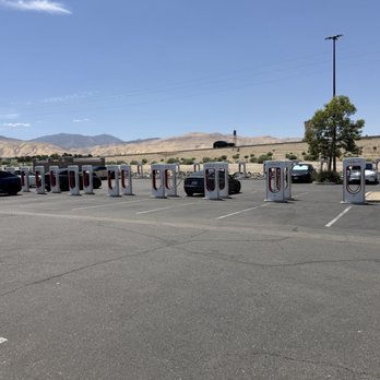Tesla Supercharger Station - Tejon Ranch - Tesla Super chargers at the back of the shopping center. - EV Charging Stations Near Me - Lebec, California Tesla Supercharger Station - Tejon Ranch - Tesla Super chargers at the back of the shopping center. - EV Charging Stations Near Me - Lebec, California