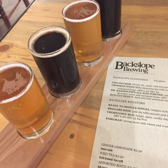 Backslope Brewing - Flight of beer for only $6 - Breweries Near Me - Columbia Falls, Montana Backslope Brewing - Flight of beer for only $6 - Breweries Near Me - Columbia Falls, Montana