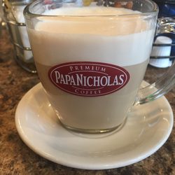 Rainbow Cafe - Yummy chai tea latte.
