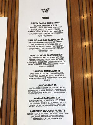 Menu photo 8 Alibi Coffee Los Angeles, CA Menu photo 8 Alibi Coffee Los Angeles, CA