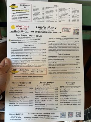 Menu photo 2 Kihei Caffe Lahaina Lahaina, HI Menu photo 2 Kihei Caffe Lahaina Lahaina, HI