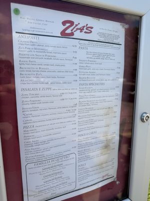 Menu photo 1 Zia's Toledo, OH Menu photo 1 Zia's Toledo, OH