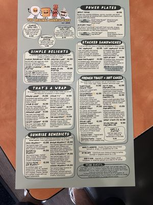 Menu photo 8 The Original Sunrise Cafe Las Vegas, NV Menu photo 8 The Original Sunrise Cafe Las Vegas, NV