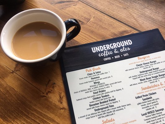 Menu photo 7 Underground Coffee & Ales Highland, NY Menu photo 7 Underground Coffee & Ales Highland, NY