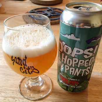Sand City Brewing - I Hopped My Pants, the IPA with the funny name - Breweries Near Me - Northport, New York Sand City Brewing - I Hopped My Pants, the IPA with the funny name - Breweries Near Me - Northport, New York