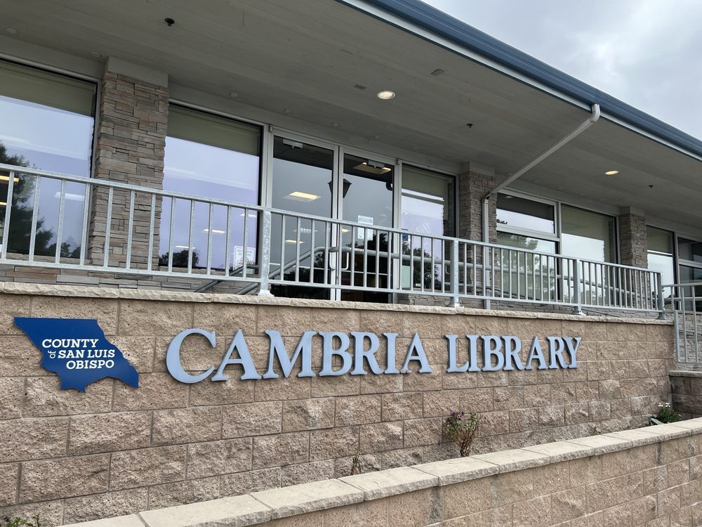 COUNTY OF SLO LIBRARY CAMBRIA Updated August 2025 1043 Main St