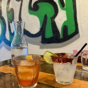 Bodega Kitchen & Cocktails - Old Fashioned and Margarita - Caribbean Near Me - Sacramento, California
