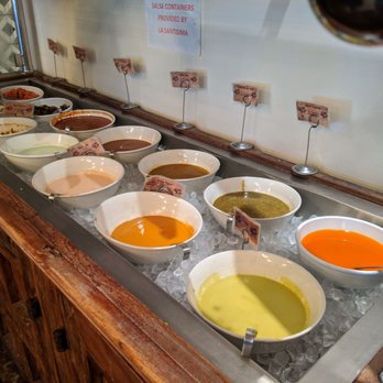 La Santisima - Plenty of salsa's to choose from - Mexican Near Me - Phoenix, Arizona