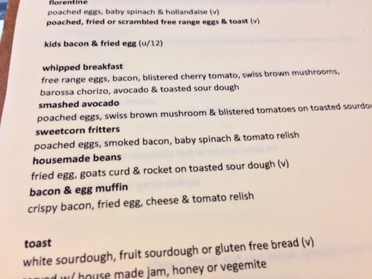 Menu photo 3 Whipped Bake Bar Cafe Semaphore, SA Menu photo 3 Whipped Bake Bar Cafe Semaphore, SA