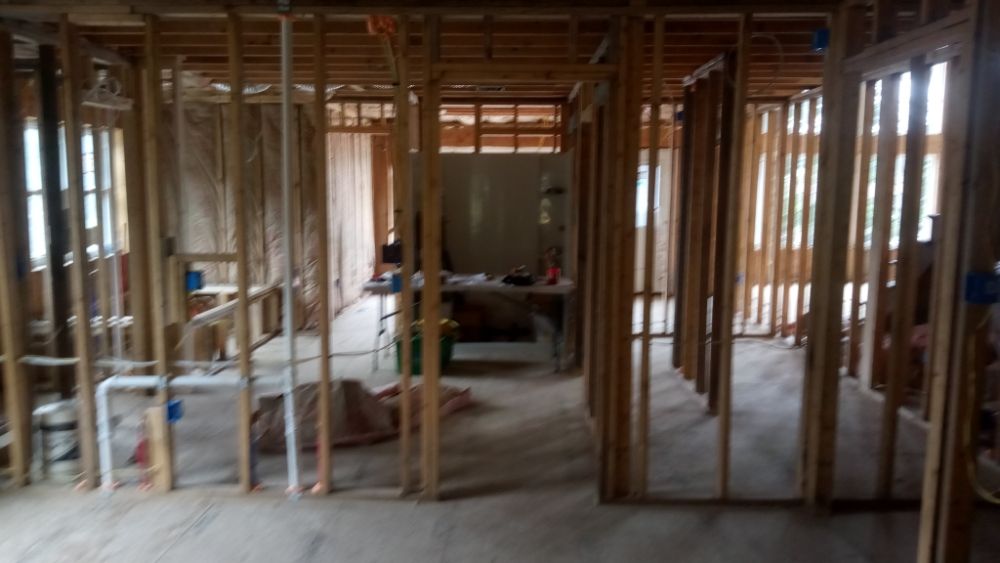 Slide of D. Kresge remodeling