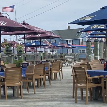 JP's On The Wharf - Outside deck seating along inlet - Seafood Near Me - Frederica, Delaware JP's On The Wharf - Outside deck seating along inlet - Seafood Near Me - Frederica, Delaware