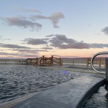 Crane Hot Springs - Views from the lobster tub - Resorts Near Me - Burns, Oregon