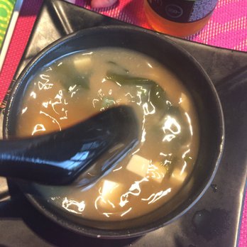 Arigato - Miso soup - Sushi Bars Near Me - Málaga, Massachusetts