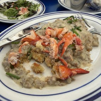 Buttermilk Kitchen - Biscuits and gravy with lobster!! - Breakfast & Brunch Near Me - Camden, Maine