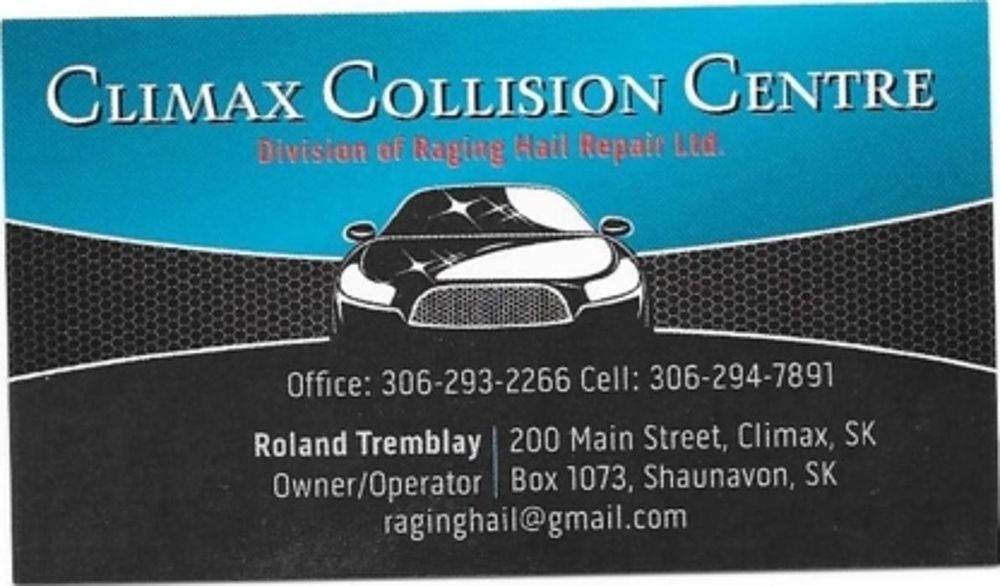 CLIMAX COLLISION CENTRE Updated July 2024 200 Main Street, Climax
