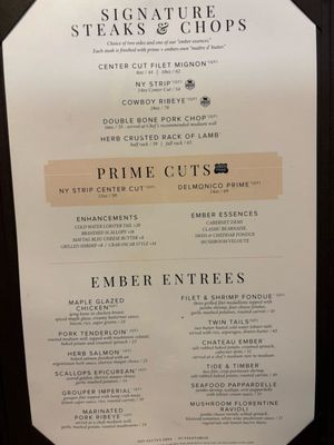 Menu photo 1 Prime and Ember Sumterville, FL Menu photo 1 Prime and Ember Sumterville, FL