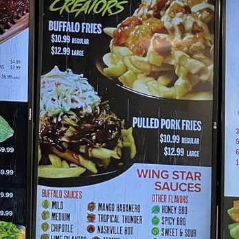 Buffalo Wing Star - Chula Vista - Menu 9/10/23 - Chicken Wings Near Me - Chula Vista, California Buffalo Wing Star - Chula Vista - Menu 9/10/23 - Chicken Wings Near Me - Chula Vista, California
