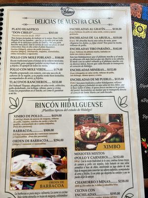 Menu photo 7 Restaurant Mina la Blanca Pachuca, HID