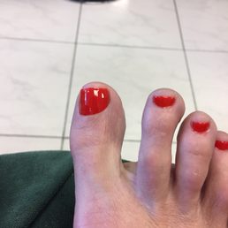Great pedicure by Kenny!! Great pedicure by Kenny!!