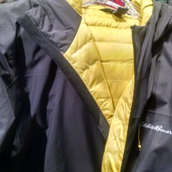 Eddie Bauer Outlet - I love a pop of color especially in menswear.