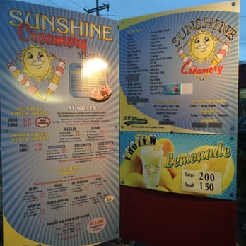 Sunshine Creamery - Ice Cream & Frozen Yogurt Near Me - Rumford, Rhode Island