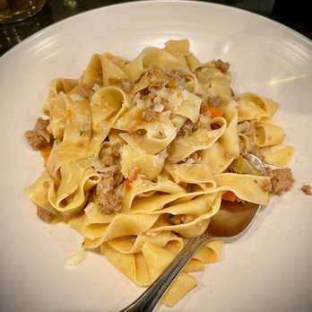 The Golden Boot - Pappardelle al ragu di cinghiale .. long flat wide noodles with slow braised wild boar sauce - Italian Near Me - Coquitlam, British Columbia The Golden Boot - Pappardelle al ragu di cinghiale .. long flat wide noodles with slow braised wild boar sauce - Italian Near Me - Coquitlam, British Columbia